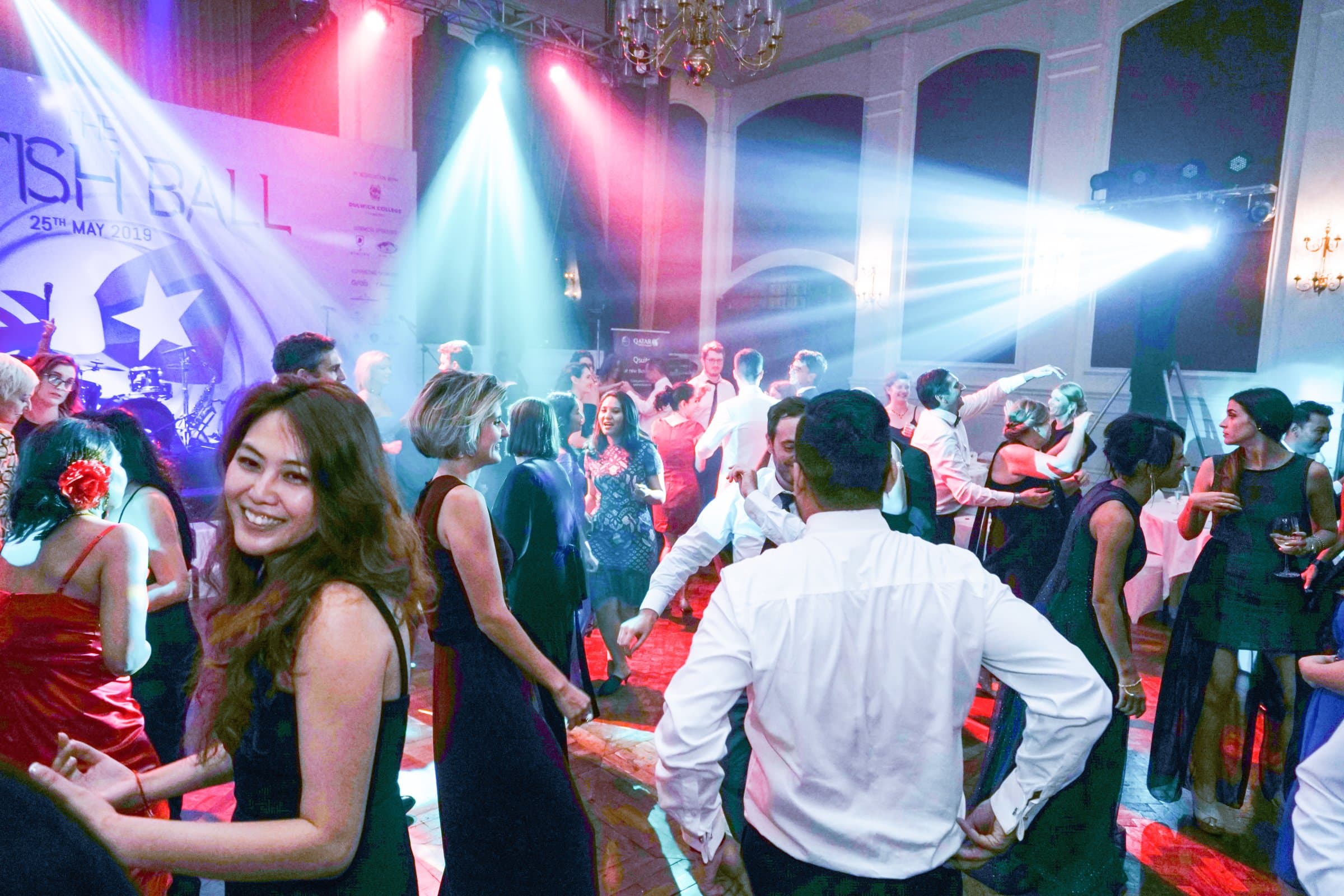 The dance floor at full tilt