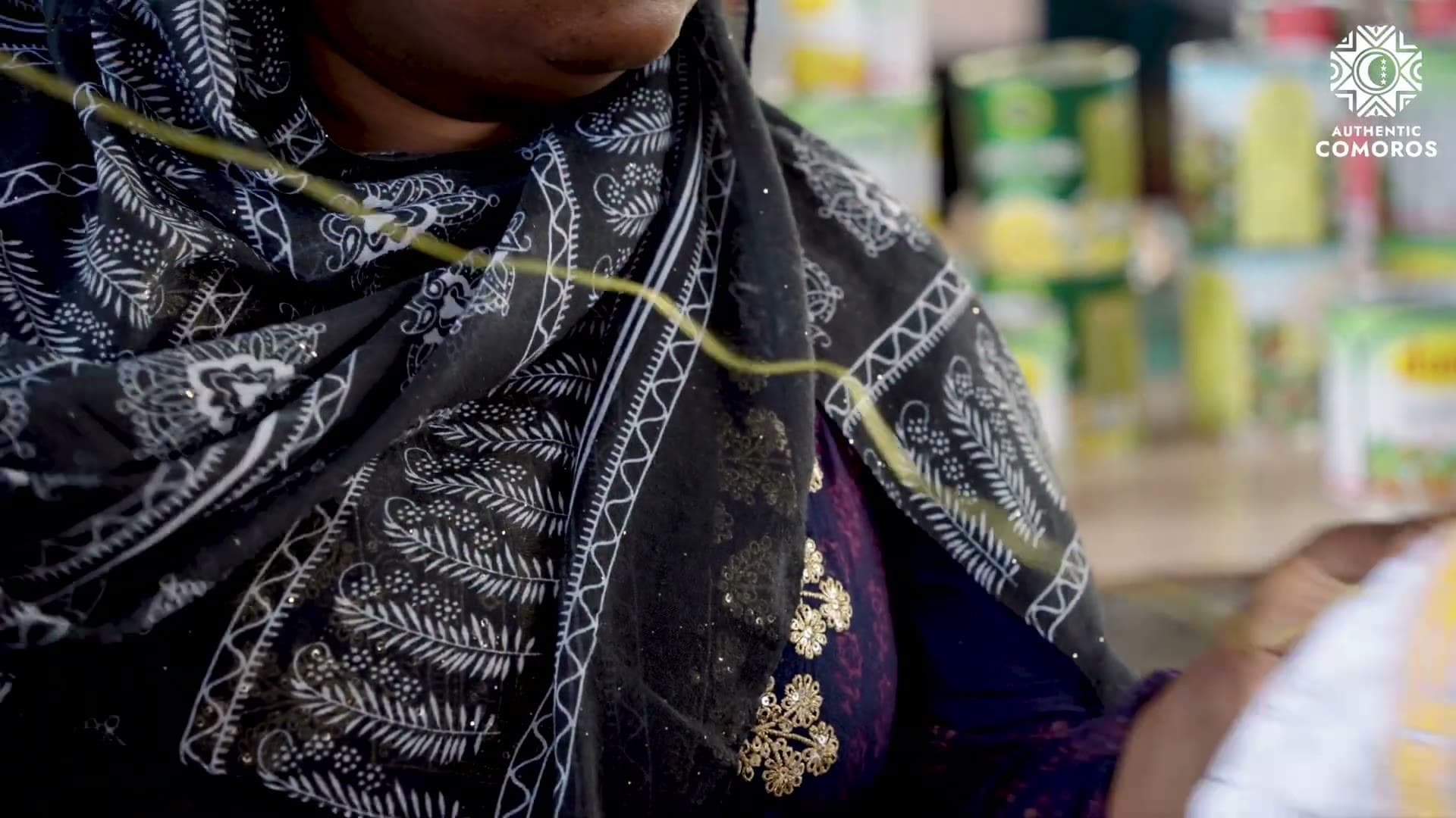 Handicraft embroidery — the label extends to artisan work