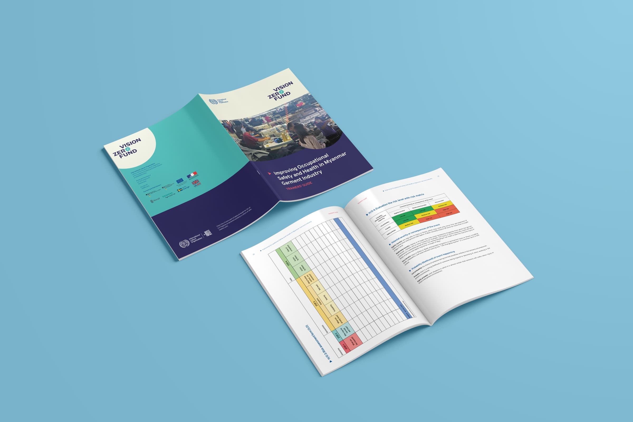 Trainers' guide with risk-assessment matrices