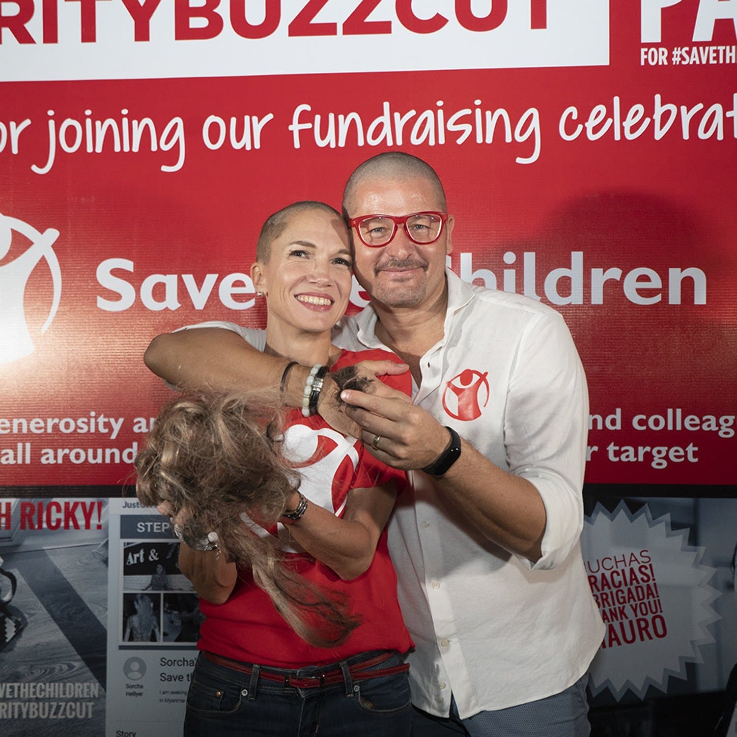 #CharityBuzzcut — fundraising celebration for Save the Children Myanmar